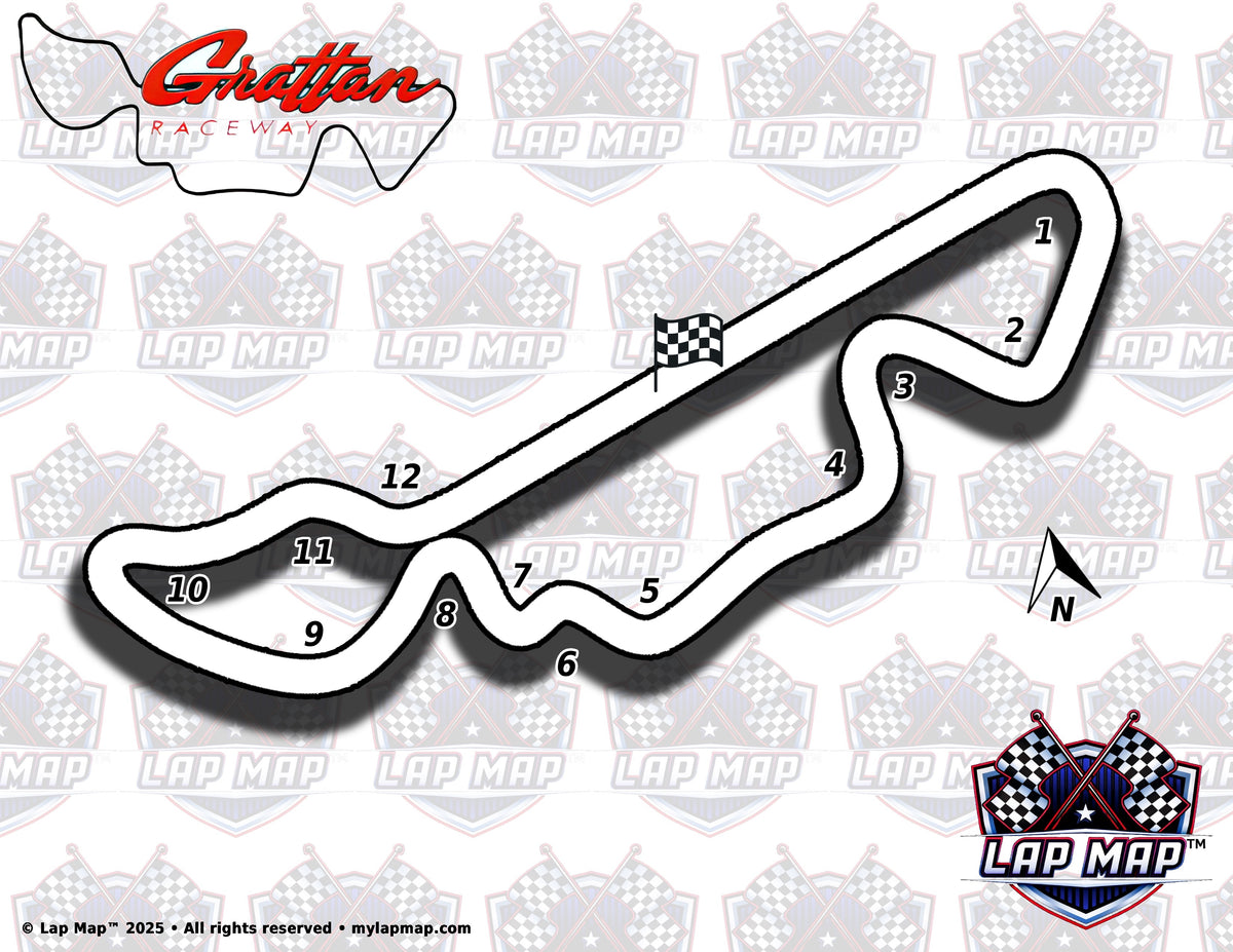 Grattan Raceway Park | Track Map
