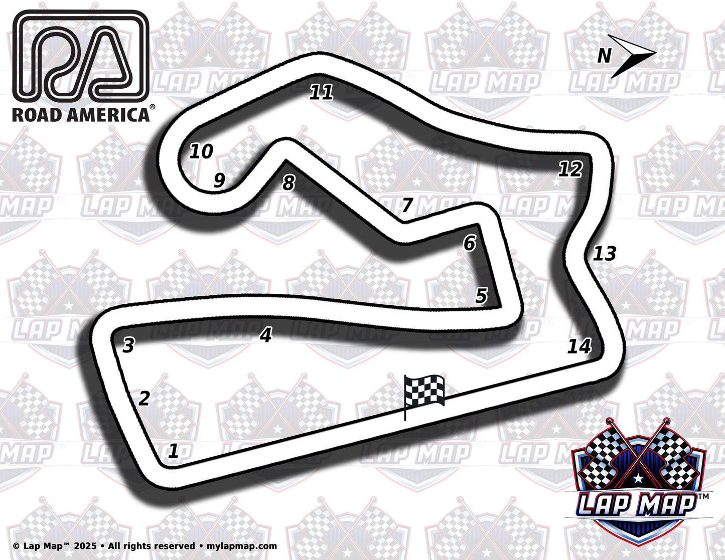 Road America | Track Map
